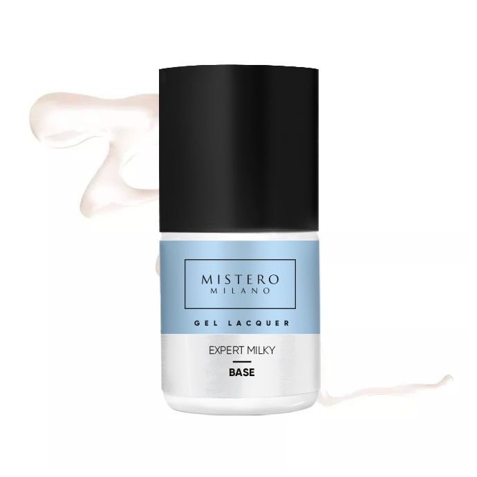 Mistero Milano baza EXPERT BASE MILKY do lakierów hybrydowych 12ml 1095