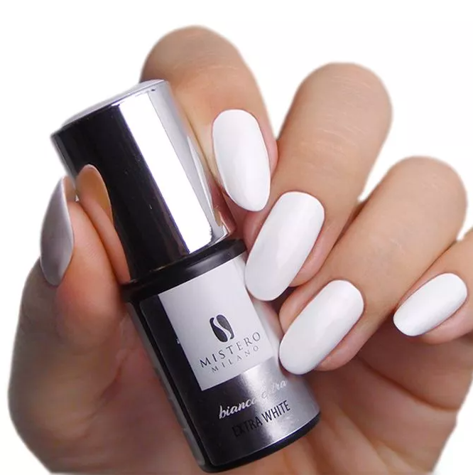 MM biały lakier hybrydowy EXTRA WHITE 7 ml 1029