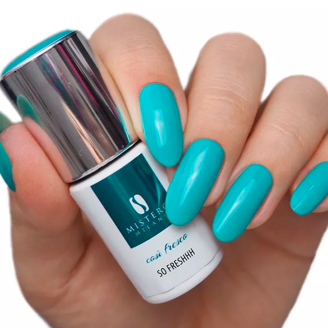 MM turkusowy lakier hybrydowy SO FRESHHH 7 ml 1147