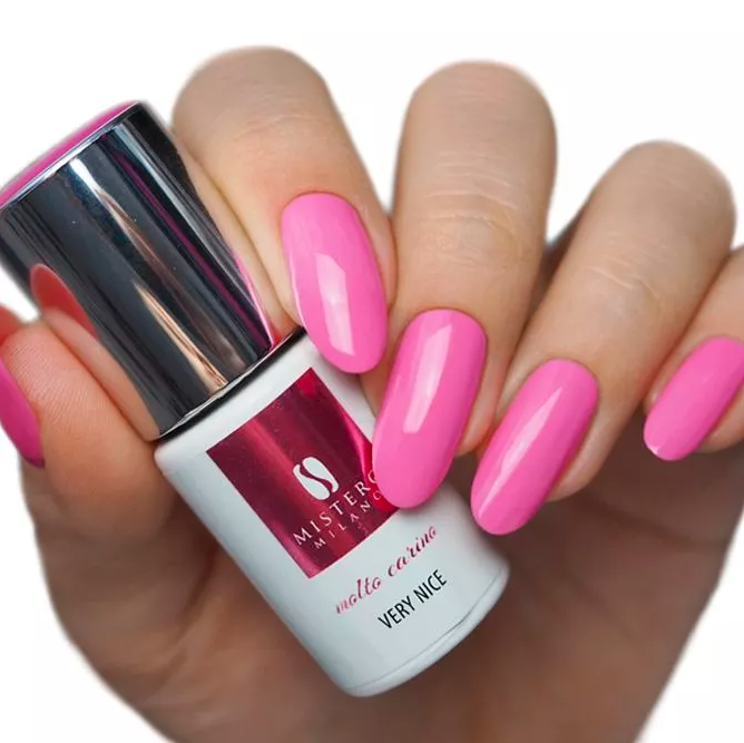 MM różowy lakier hybrydowy VERY NICE 6 ml 1148