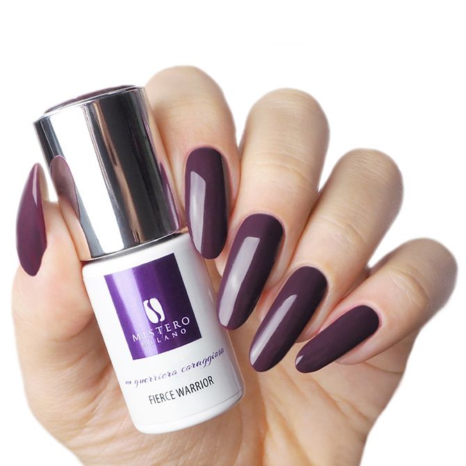 MM brązowy lakier hybrydowy NIEZŁOMNA WOJOWNICZKA 1201 6 ml