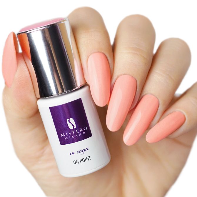 MM różowy lakier hybrydowy IDEALNY NA TERAZ 1215 6 ml