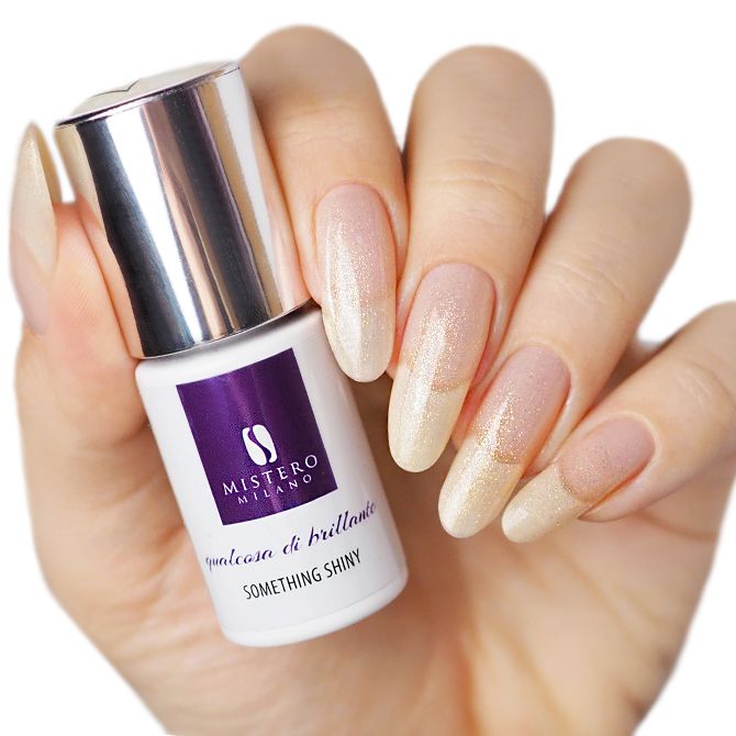 MM żółty lakier hybrydowy COŚ Z POŁYSKIEM 1218 6 ml