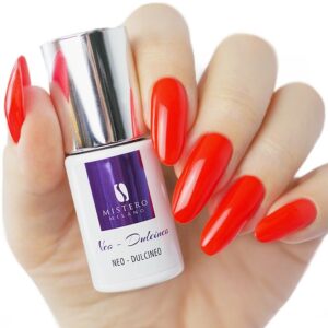 MM czerwony lakier hybrydowy NEO - DULCYNEO 1221 7ml