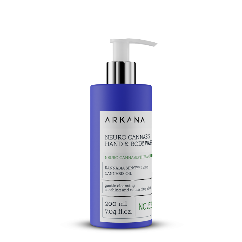 ARKANA Kanabisowy neuro-żel do mycia rąk i ciała 200 ml
