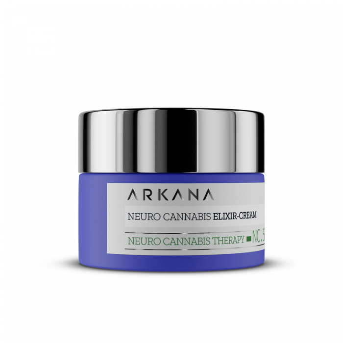 ARKANA Kanabisowy neuro eliksir-krem dla skór zestresowanych i dysfukncyjnych 50 ml