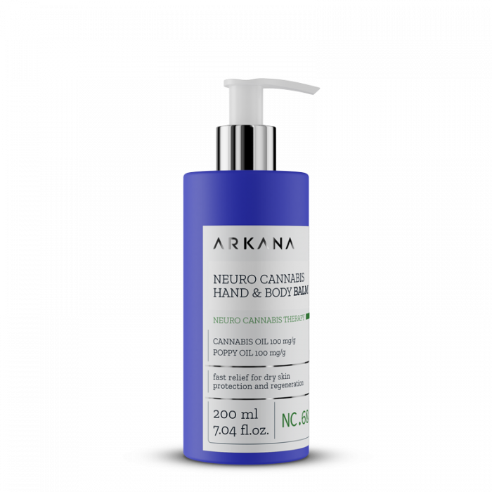 ARKANA Kanabisowy neuro-balsam do rąk i ciała 200 ml
