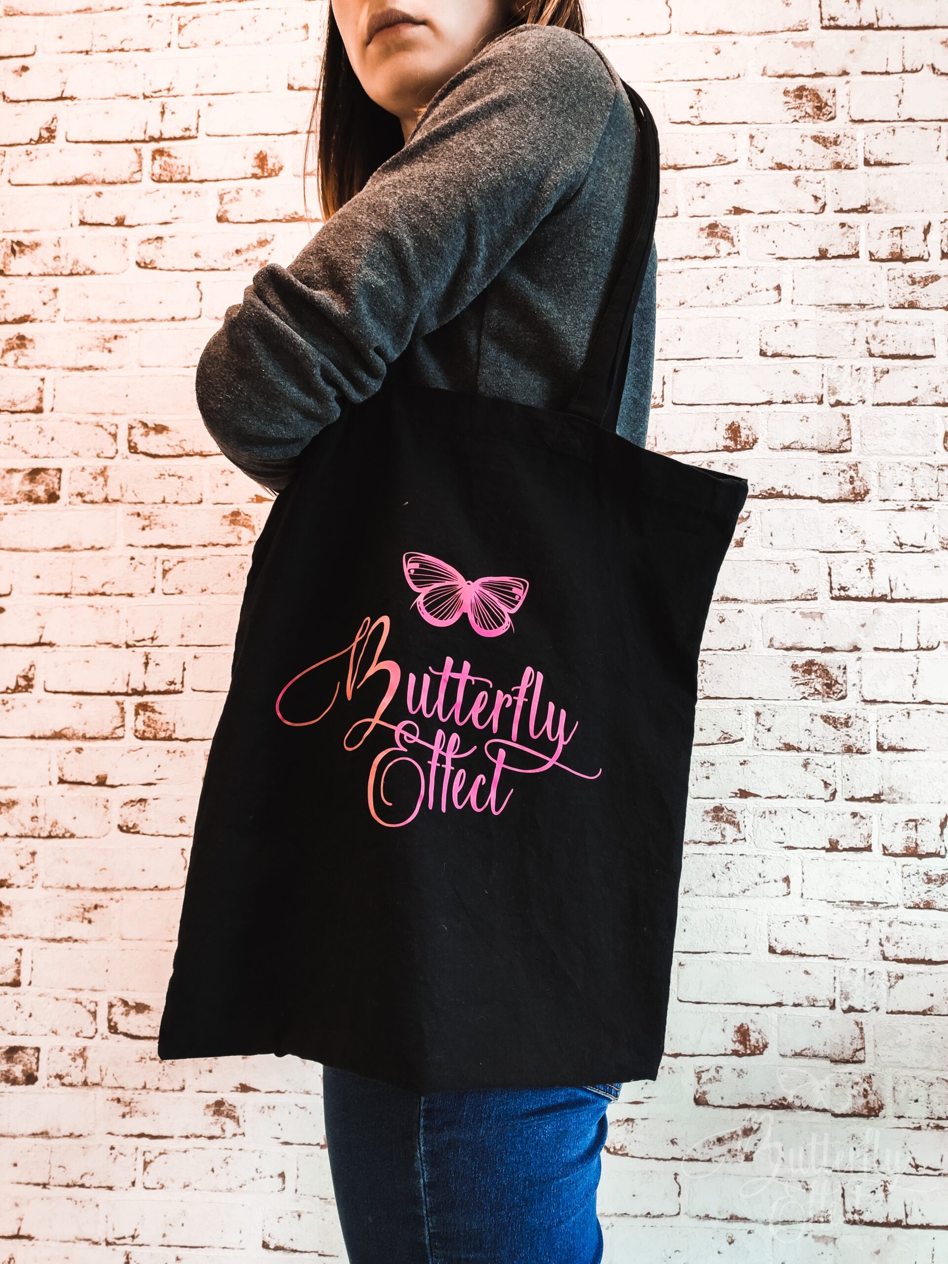 Torba materiałowa z logo Butterfly Effect