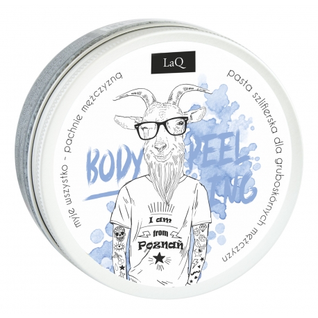 LaQ Zestaw prezentowy męski Kozioł: peeling, mydełko i żel 500 ml - obrazek 2