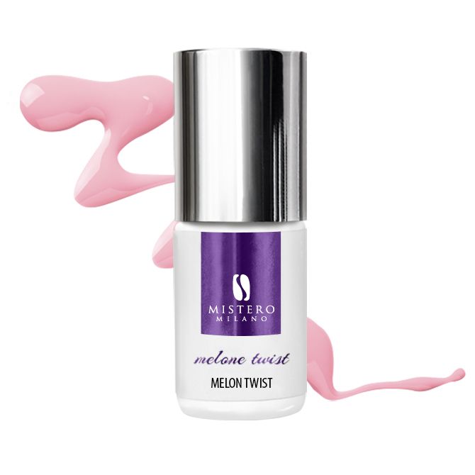 Mistero Milano melonowy Lakier hybrydowy MELONOWO NAKRĘCONY 7 ml 1280 - obrazek 2