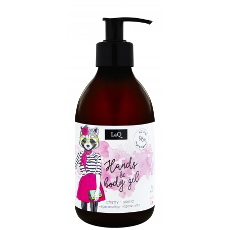 LaQ Żel pod prysznic - wiśnia 300 ml