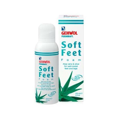 Gehwol FUSSKRAFT Soft Feet Foam pianka pielęgnacyjna do skóry 125 ml