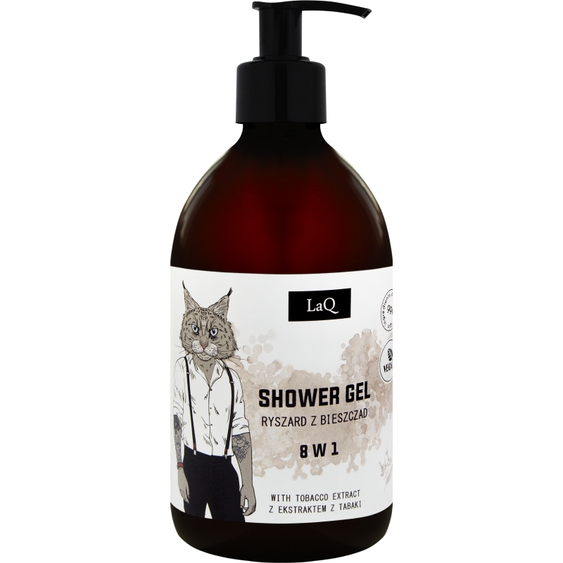 LAQ żel pod prysznic - Ryszard z Bieszczad 500 ml