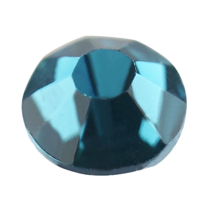 MM turkusowe cyrkonie do paznokci SS8 lazur 5135/8