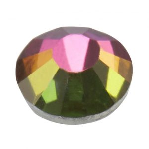 MM żółto-różowe cyrkonie do paznokci SS8 rainbow 5137/8