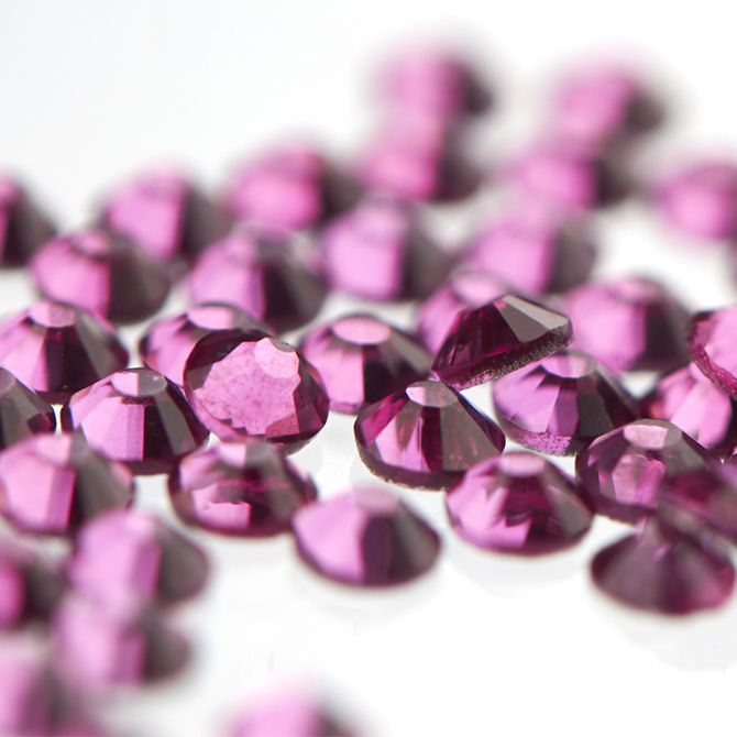 MM różowe cyrkonie do paznokci SS5 pink 5138/5 - obrazek 2