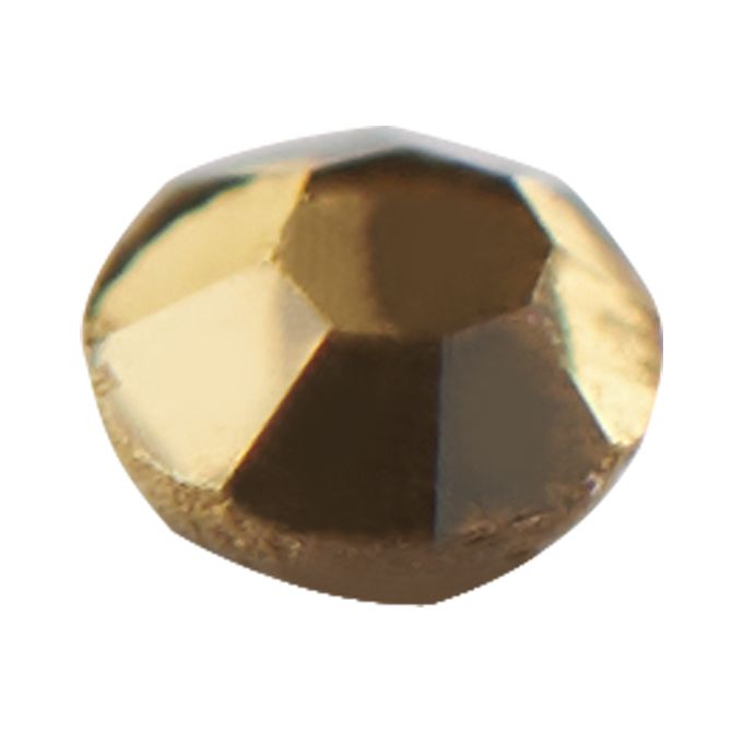 MM ciemno złote cyrkonie do paznokci SS8 dark gold 5143/8