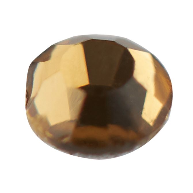 MM jasno-złote cyrkonie do paznokci SS8 gold 5144/8