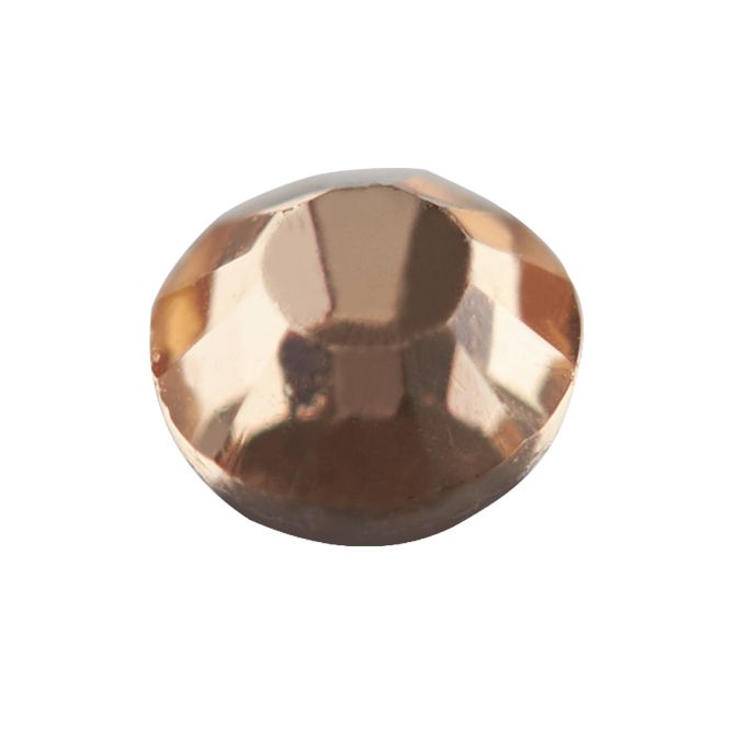 MM pudrowo-różowe cyrkonie do paznokci SS3 champagne 5145/3