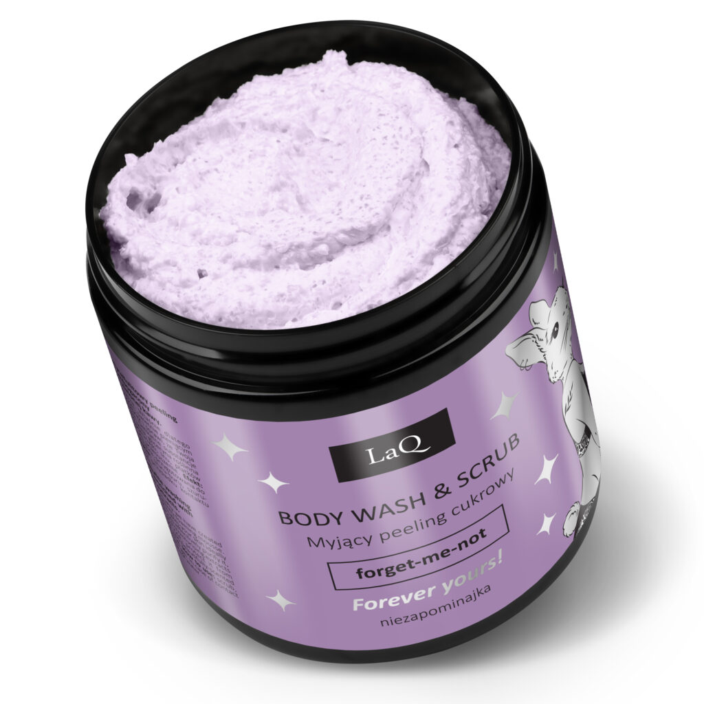 LaQ Peeling cukrowy myjący NIEZAPOMINAJKA 200 ml - obrazek 2