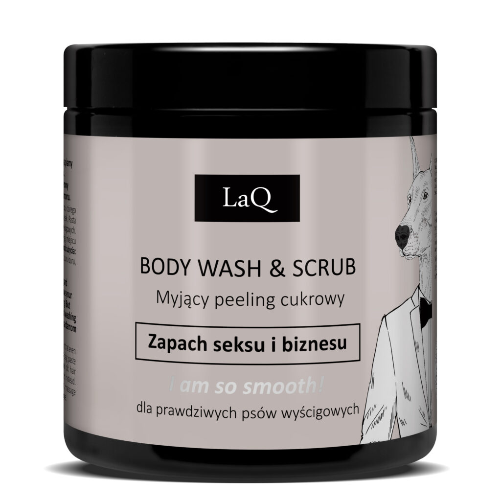 LaQ Peeling cukrowy myjący DOBERMAN 220g