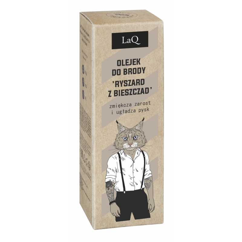 LaQ Olejek po goleniu i do brody - Ryszard z Bieszczad 30 ml - obrazek 2
