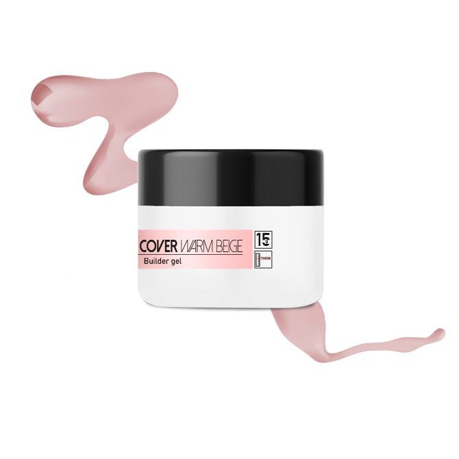 MM Żel cover różowy SIMPLE SHAPE Cover Warm beige – 15 g 2061