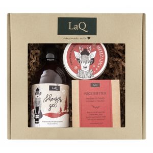 LaQ Zestaw pralinka: żel 300 ml + mus 100 ml + masełko 50 ml