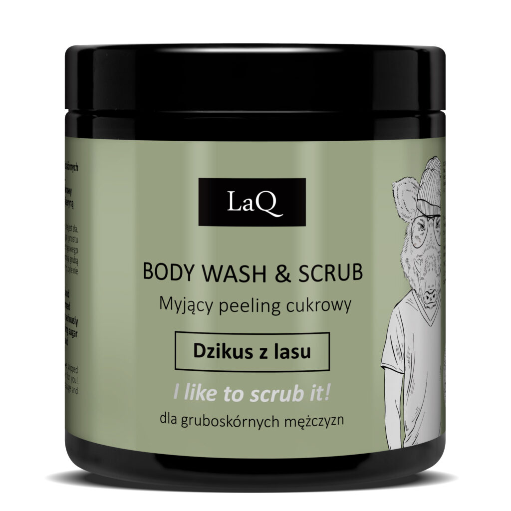 LaQ Peeling cukrowy myjący DZIKUS
