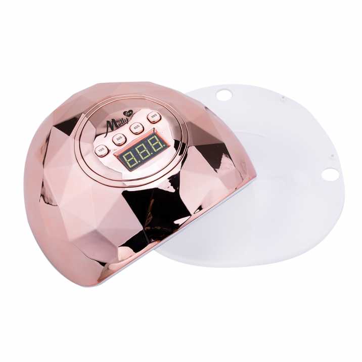 Lampa do paznokci Dual led UV 86W rose gold - obrazek 2
