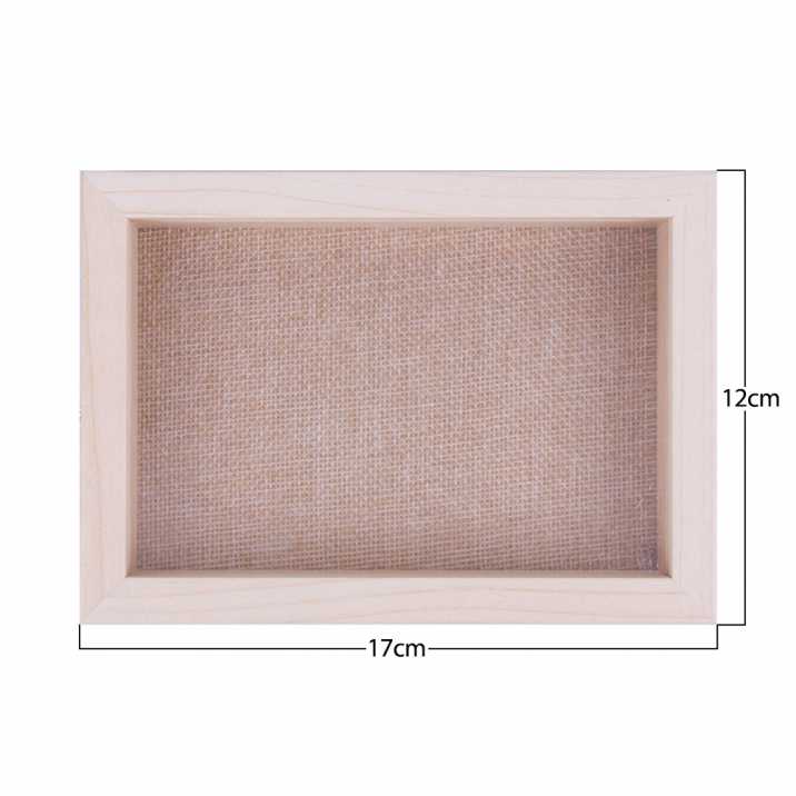 Ramka 3D ekspozytor wzornik drewniany na tipsy 12x17cm - obrazek 2