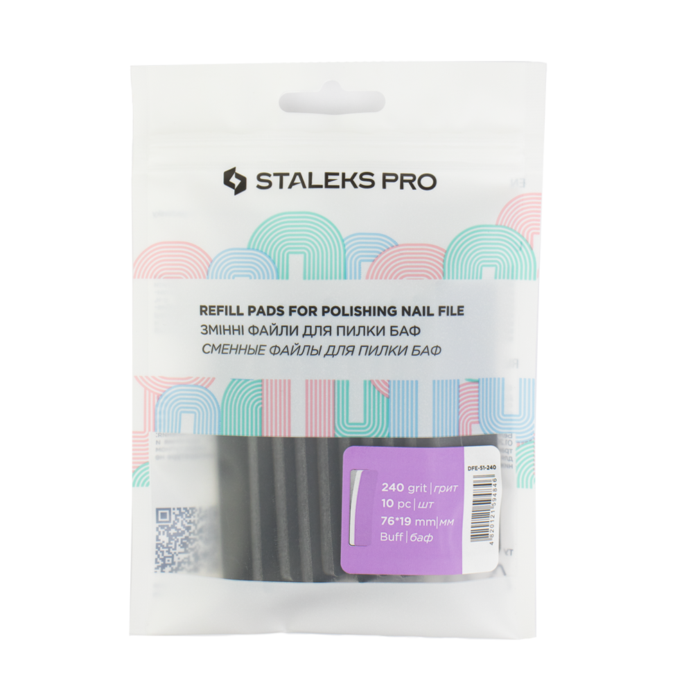 Staleks Zestaw wymiennych nakładek ściernych 240 MBE-50