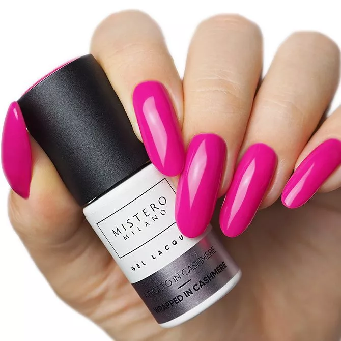 MM Lakier hybrydowy Lakier hybrydowy Otula mnie kaszmir 7ml 1390 - obrazek 3