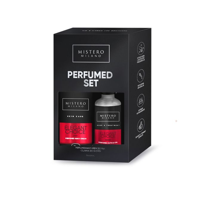Mistero Milano Zestaw Świąteczny Elegant Choice - perfumowany krem i oliwka