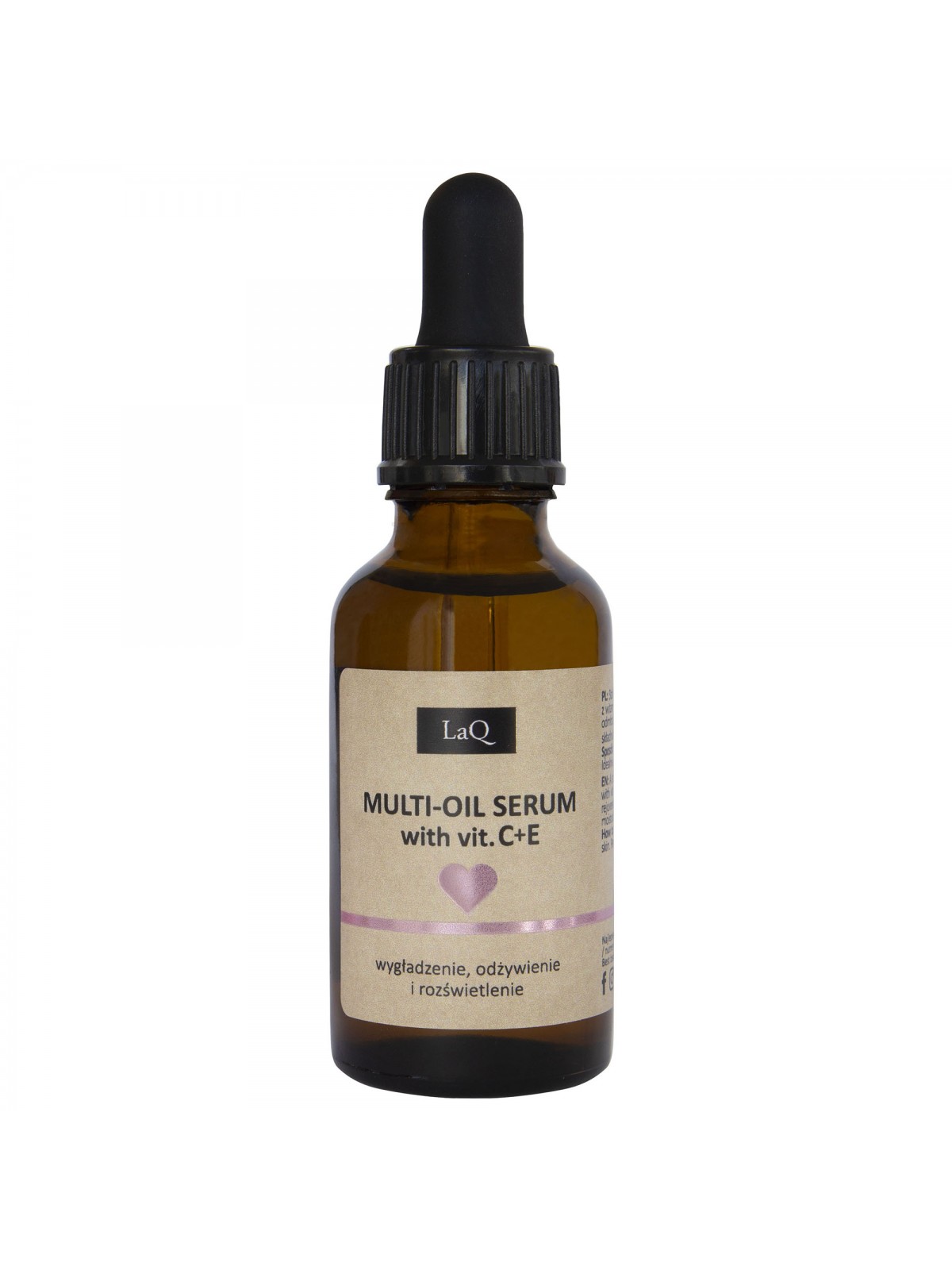LaQ Serum Multi-oil z witaminami C+E - obrazek 2