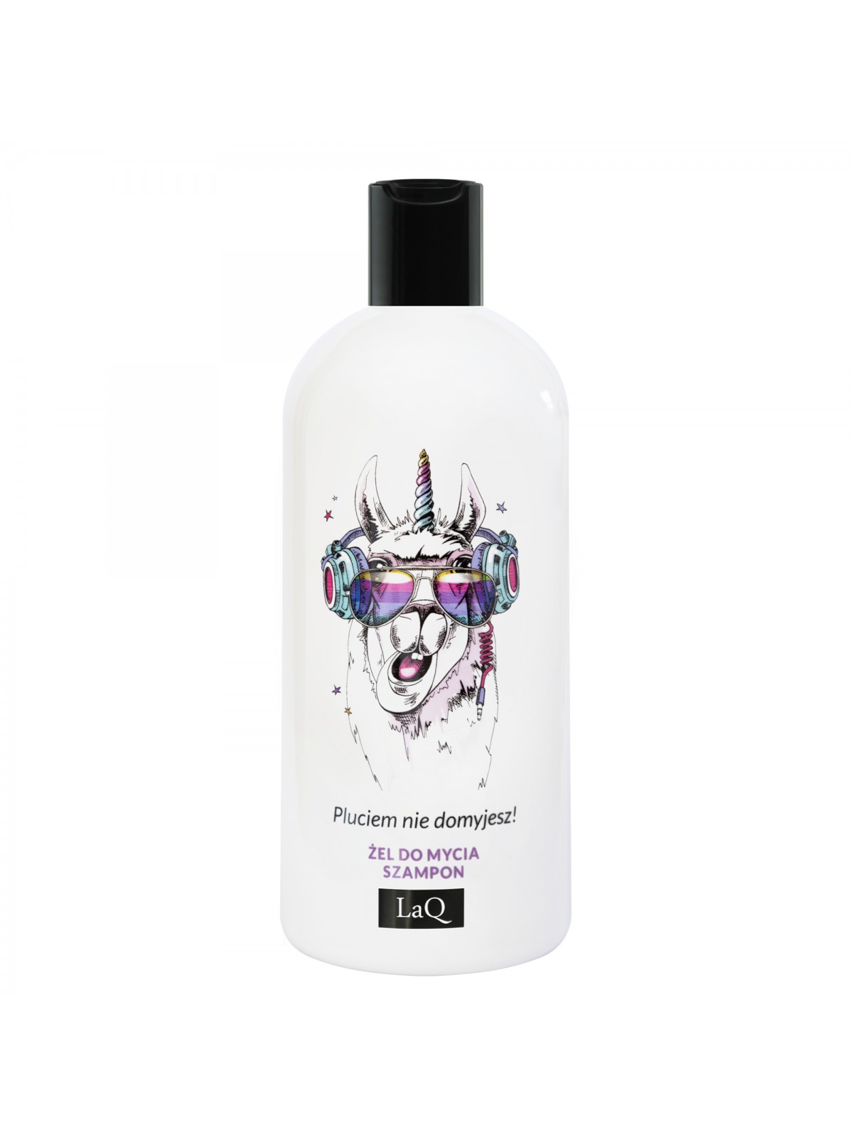 LaQ Żel do mycia i szampon do włosów 2w1 300 ml LAMA - obrazek 3