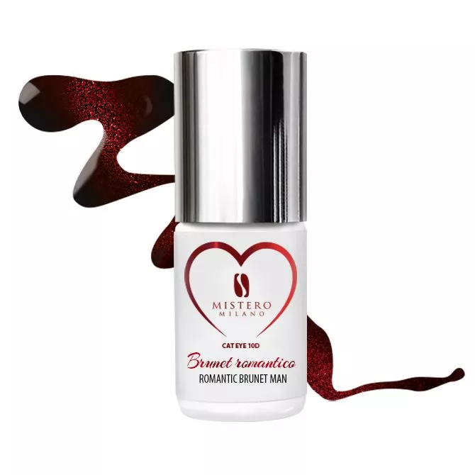 Mistero Milano Lakier hybrydowy Romantyczny Brunet Cat Eye 1275