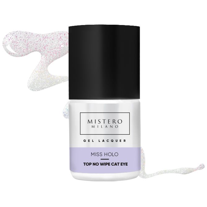 Top hybrydowy MISS HOLO TOP CAT EYE 12ml 1419