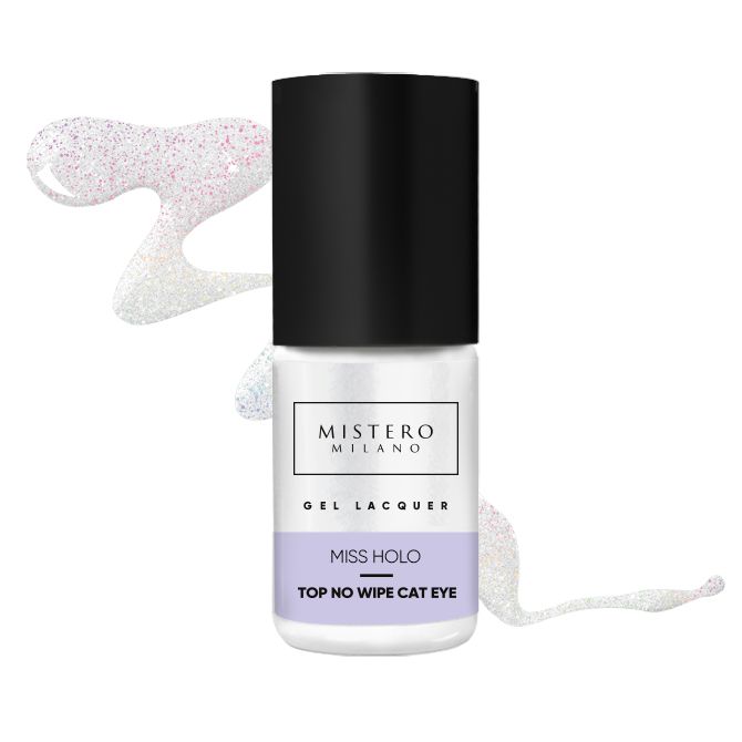 Top hybrydowy MISS HOLO TOP CAT EYE 7ml 1419