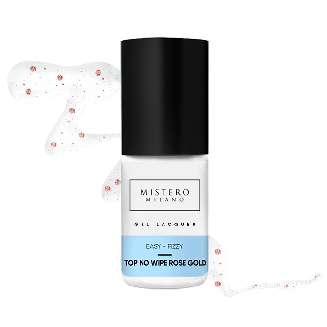 Top hybrydowy EASY-FIZZY z drobiną Rose Gold 7ml 1413
