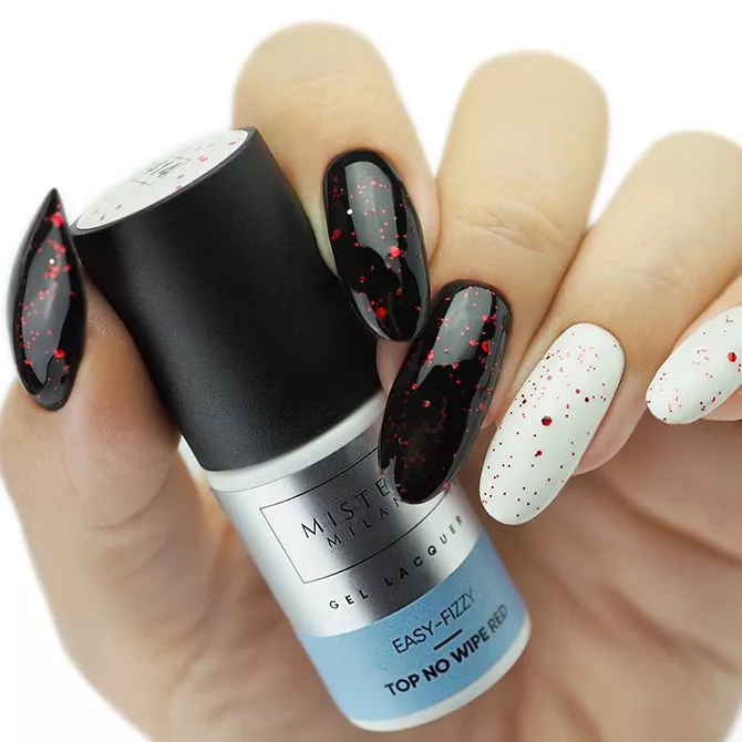 Top hybrydowy EASY-FIZZY z drobiną Red 7ml 1414 - obrazek 2