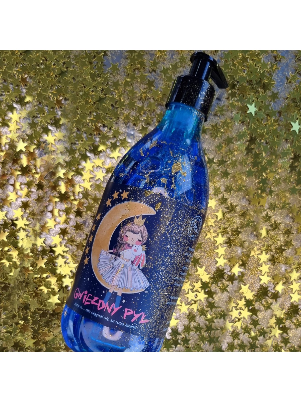 LaQ Shots! - GWIEZDNY PYŁ - żel pod prysznic 500 ml - obrazek 2