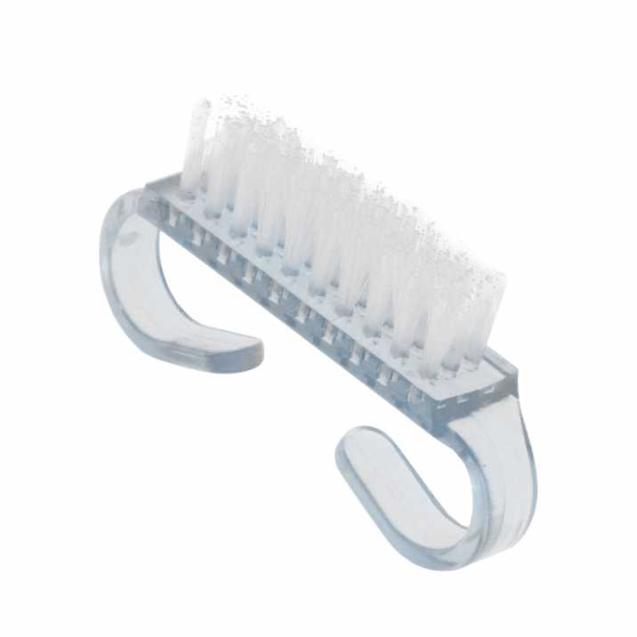 Szczoteczka do manicure i pyłu mała clear