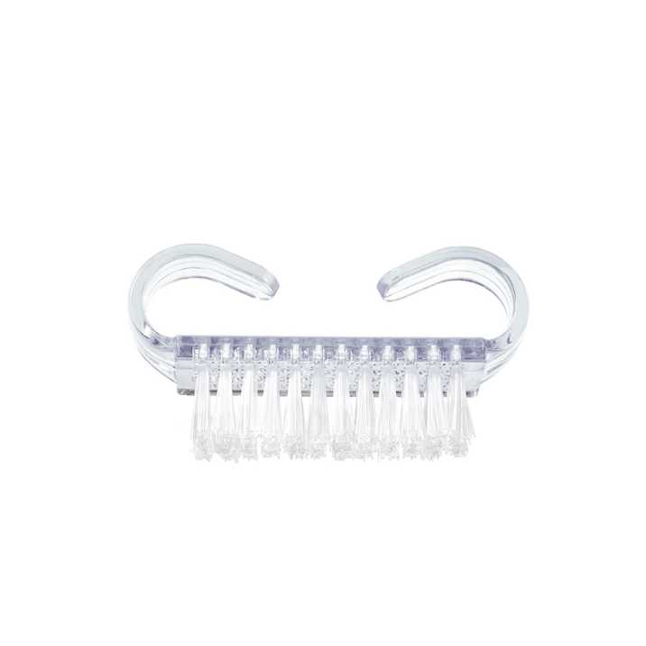 Szczoteczka do manicure i pyłu mała clear - obrazek 2