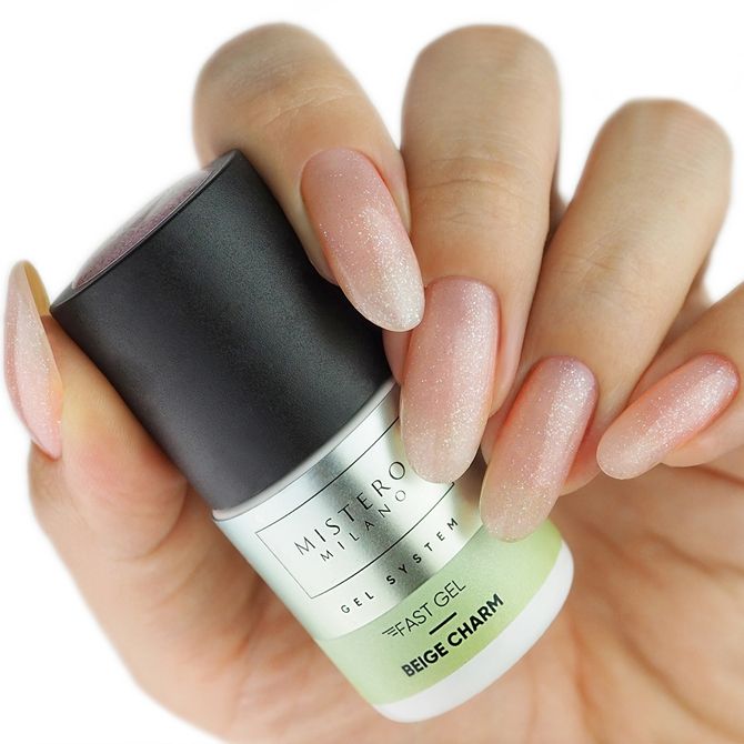 Mistero Milano Żel w pędzelku Fast Gel Beige Charm 2082 - obrazek 3