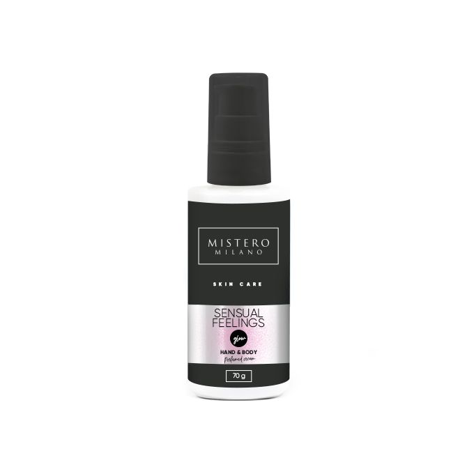 Perfumowany krem do ciała i rąk SENSUAL FEELINGS z drobiną 70g 4048