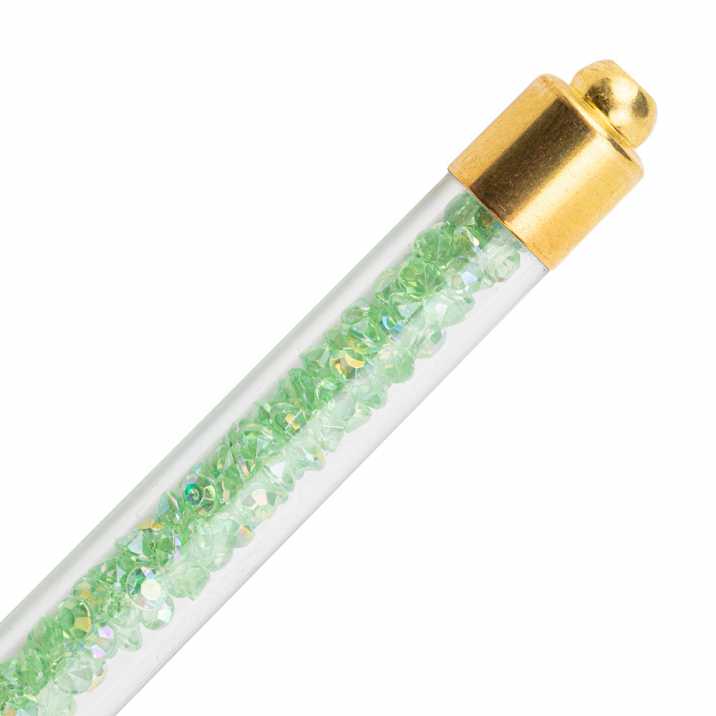 Pędzelek do zdobień Illusion Line z cyrkoniami długość włosia 11mm - obrazek 3