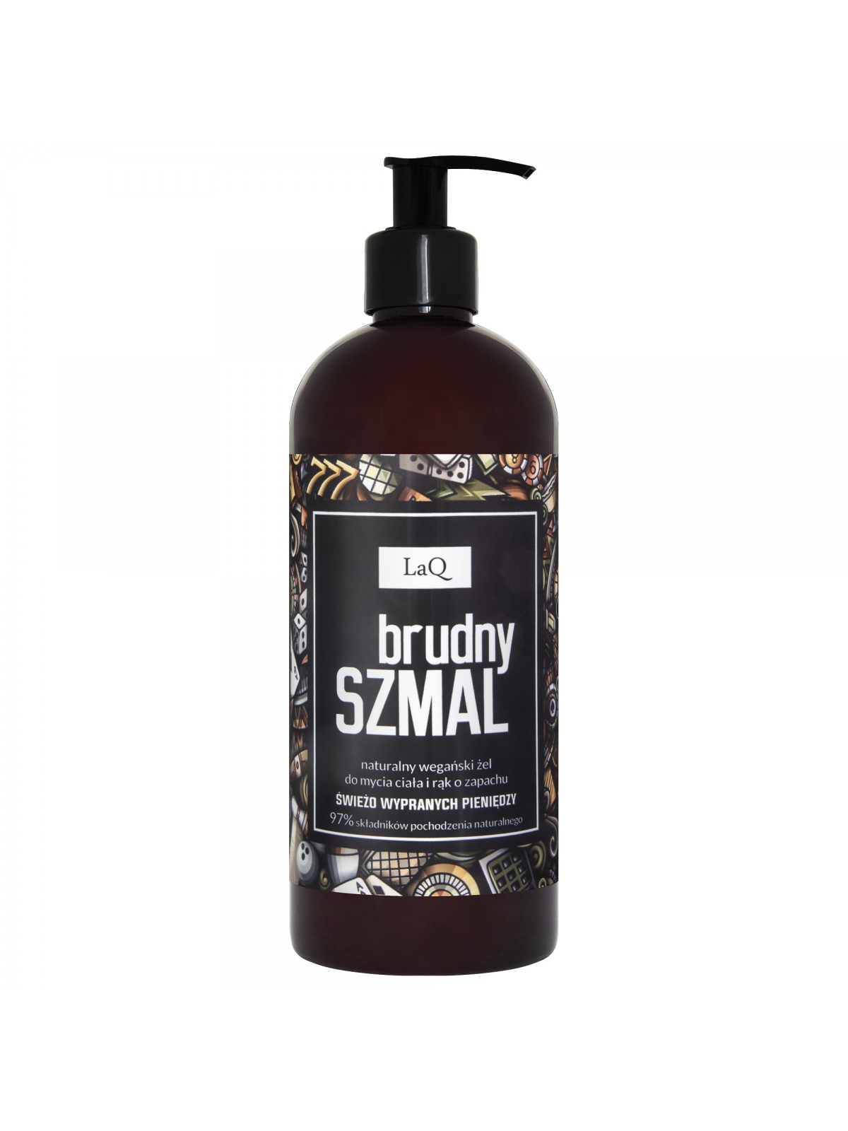 LaQ Żel do mycia ciała i rąk BRUDNY SZMAL 400ml