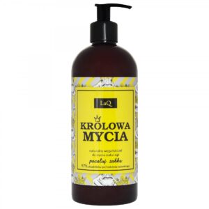 LaQ Żel do mycia ciała i rąk KRÓLOWA MYCIA 400 ml