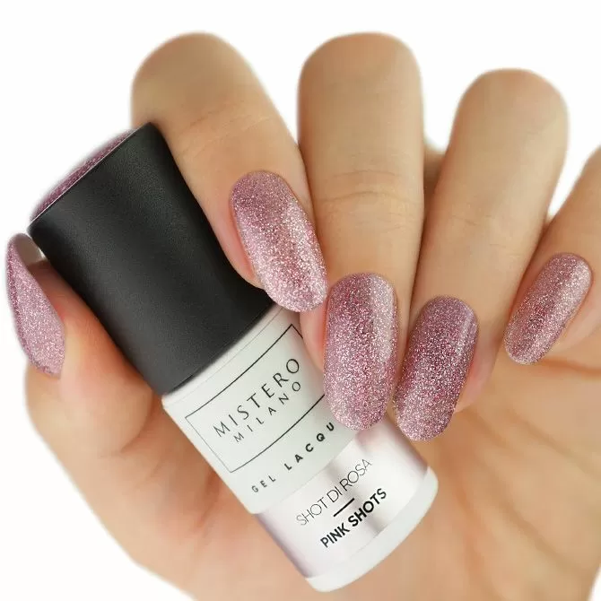 Mistero Milano Lakier hybrydowy Różowy szocik 7ml  1485 - obrazek 2